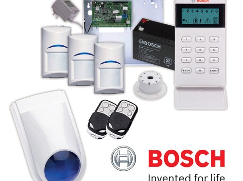 BOSCH SOLUTION 2000 ALARM PACKAGE WITH REMOTES